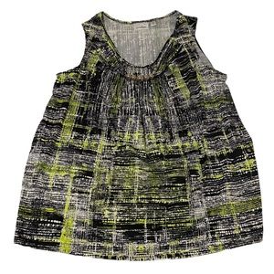 Avenue Patterned Woman’s Blouse Tank Top